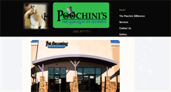 Desktop Screenshot of poochinispetgrooming.com